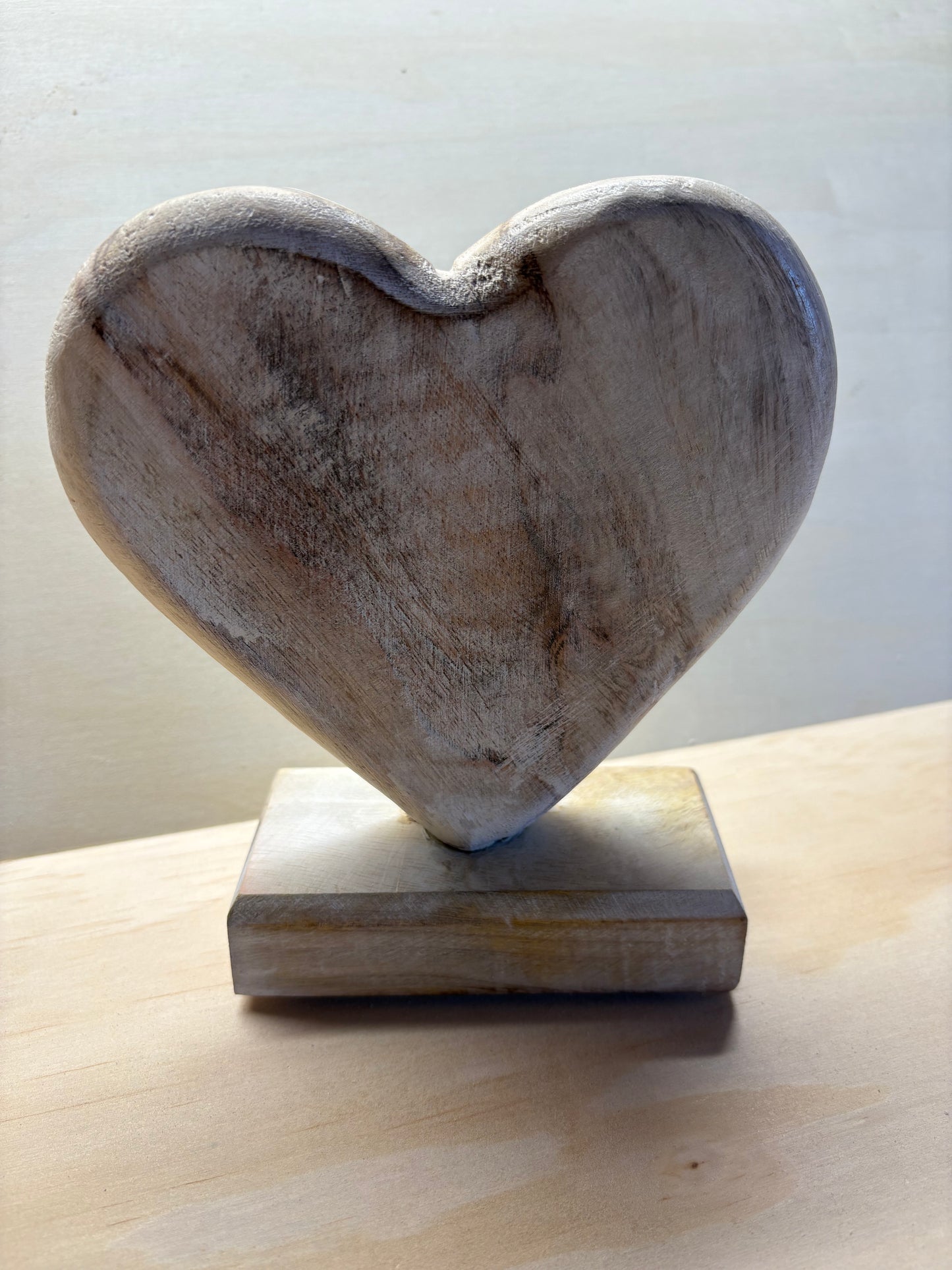 TreibSand® DIY Erinnerungsherz mit Holzbase