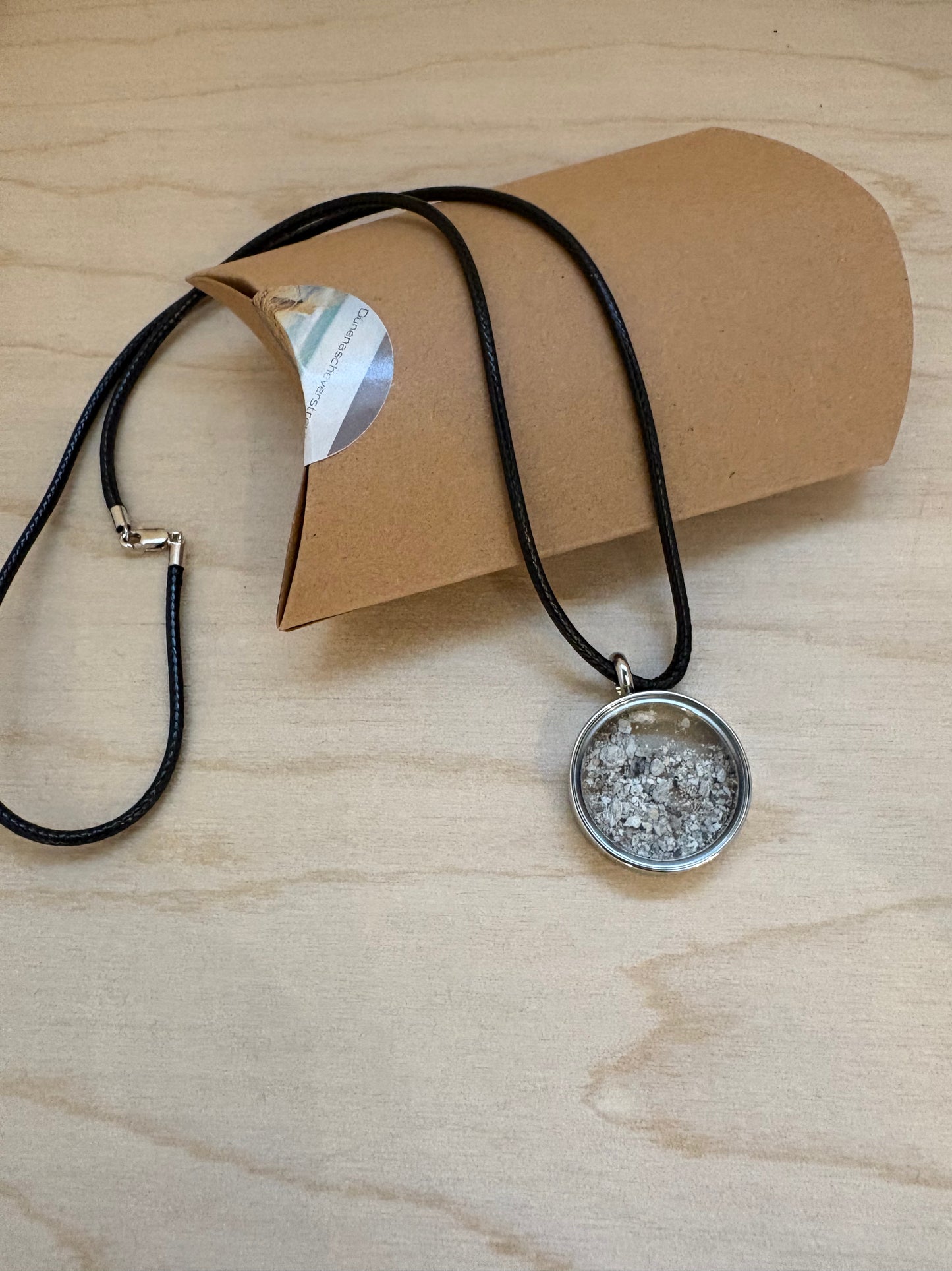 DIY TreibSand® Medaillon schwarz oder silber glänzend aus Edelstahl