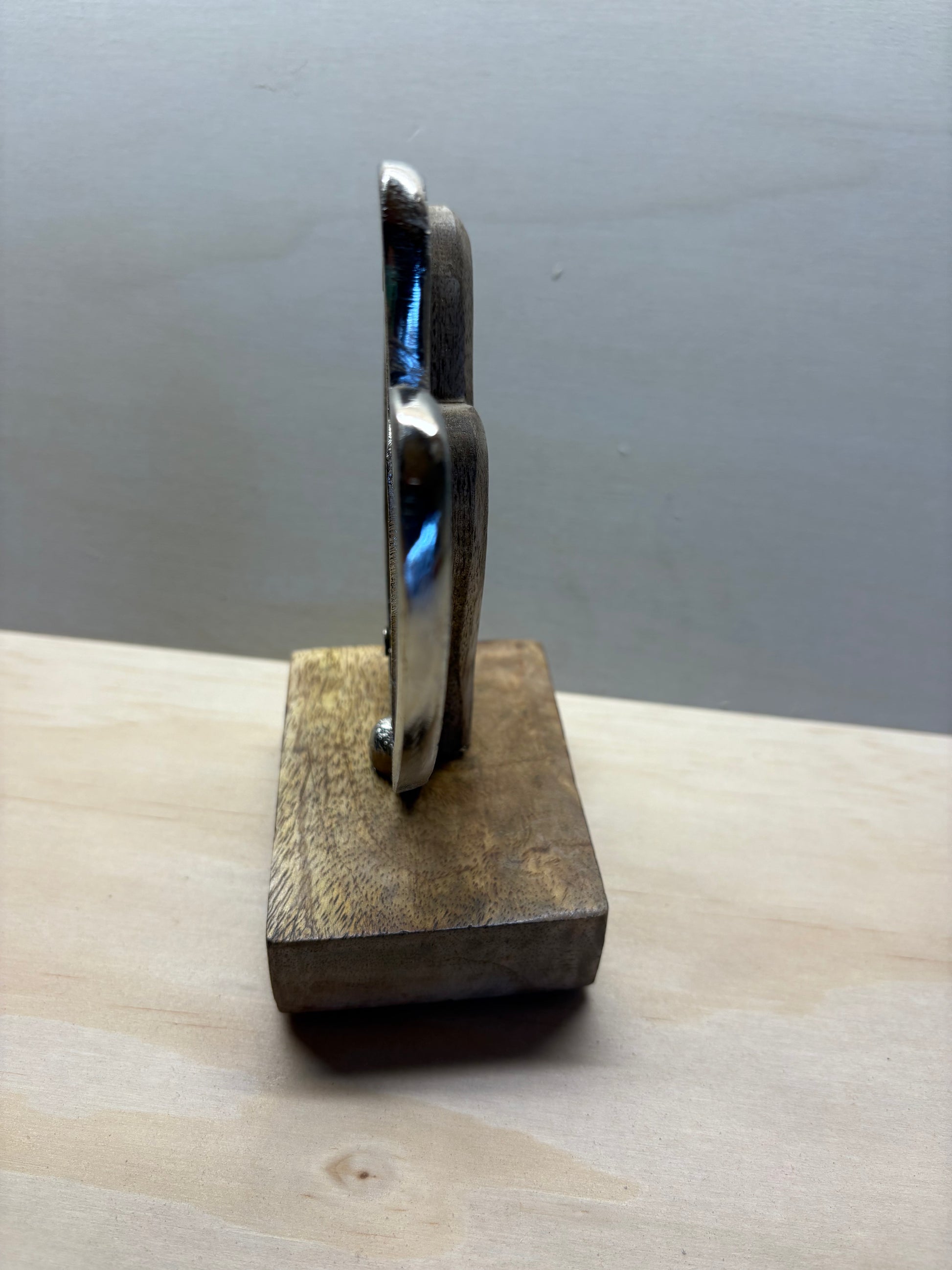 TreibSand DIY Doppelherz Alu-Holzbase