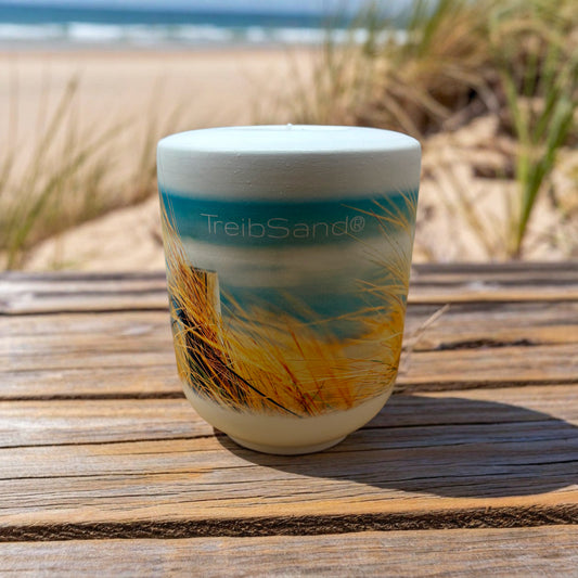 Mini-Gedenkurne und Erinnerungslicht aus Keramik