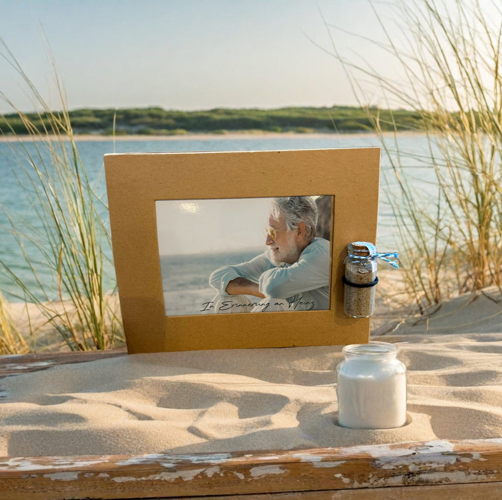 Fotorahmen Erinnerungsaschebottle