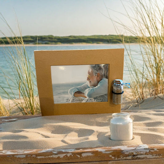 Fotorahmen Erinnerungsaschebottle