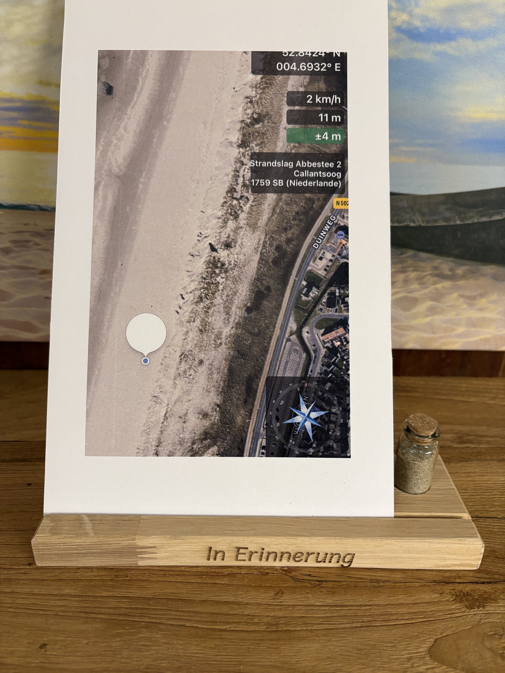 Koordinaten-Karte TreibSand