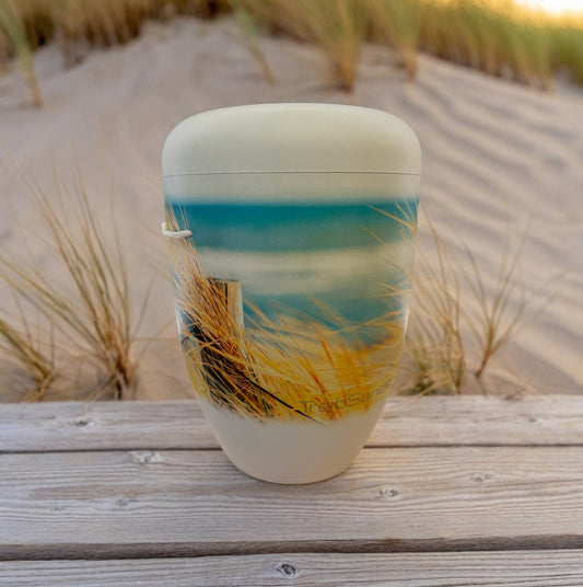 Naturfaser Schmuckurne TreibSand® Düne