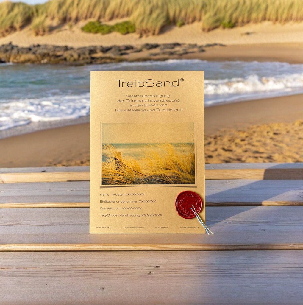 Verstreubestätigung TreibSand 
